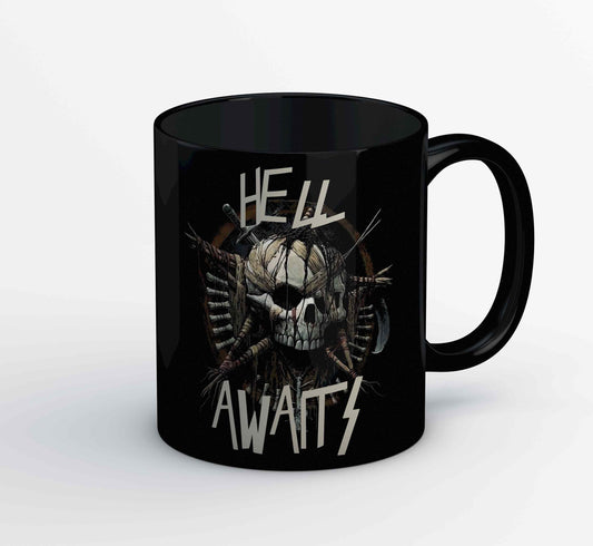 slayer hell awaits mug coffee ceramic music band buy online usa united states of america the banyan tee tbt men women girls boys unisex