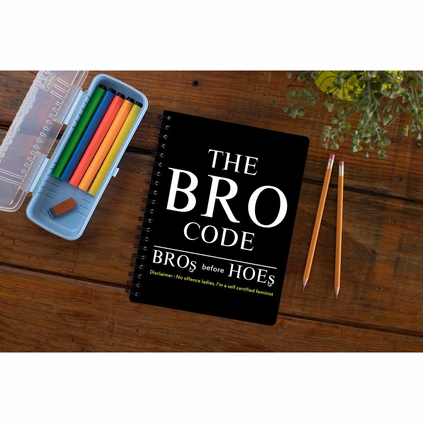 How I Met Your Mother Notebook - Bro Code The Banyan Tee TBT