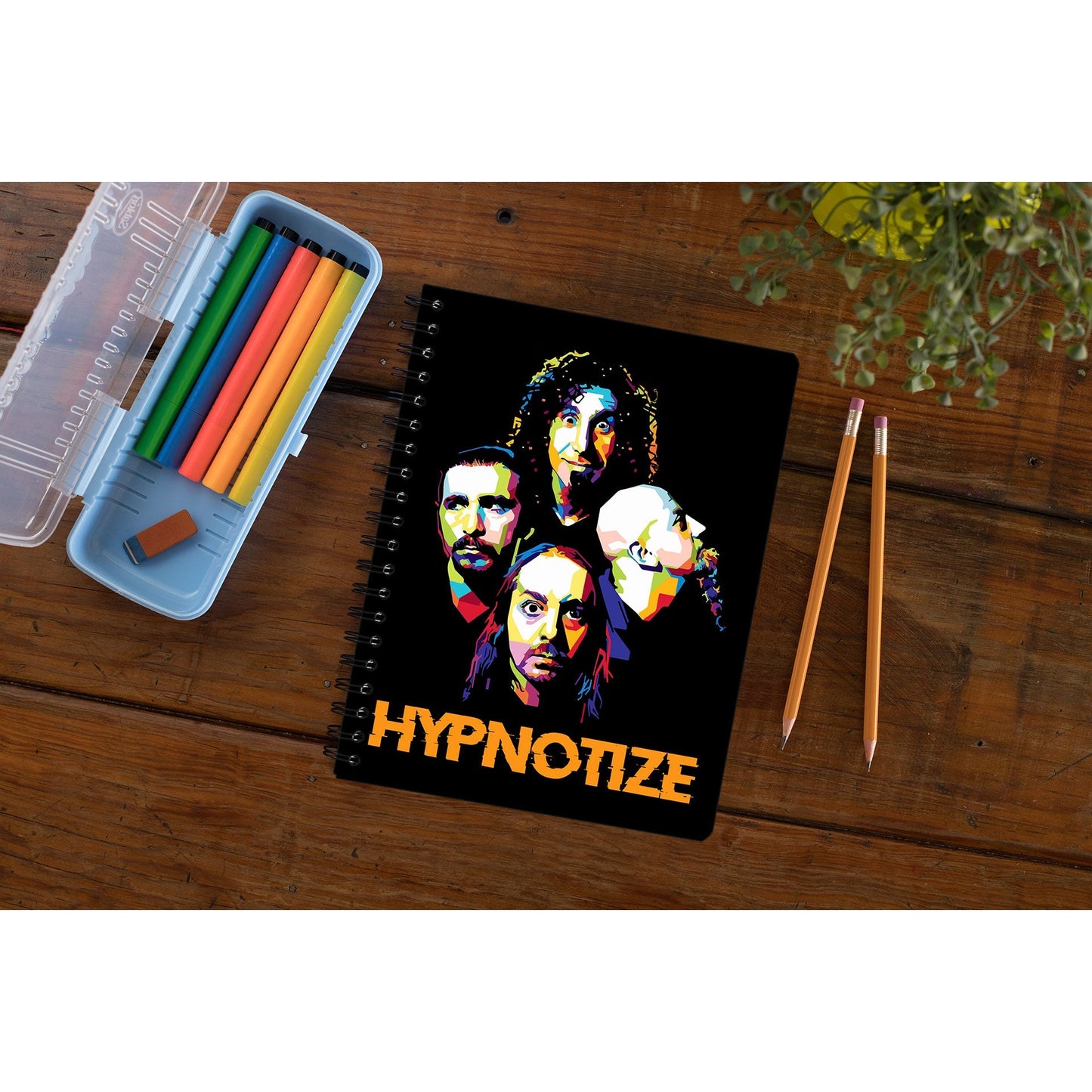 system of a down hypnotize notebook notepad diary buy online united states of america usa the banyan tee tbt unruled