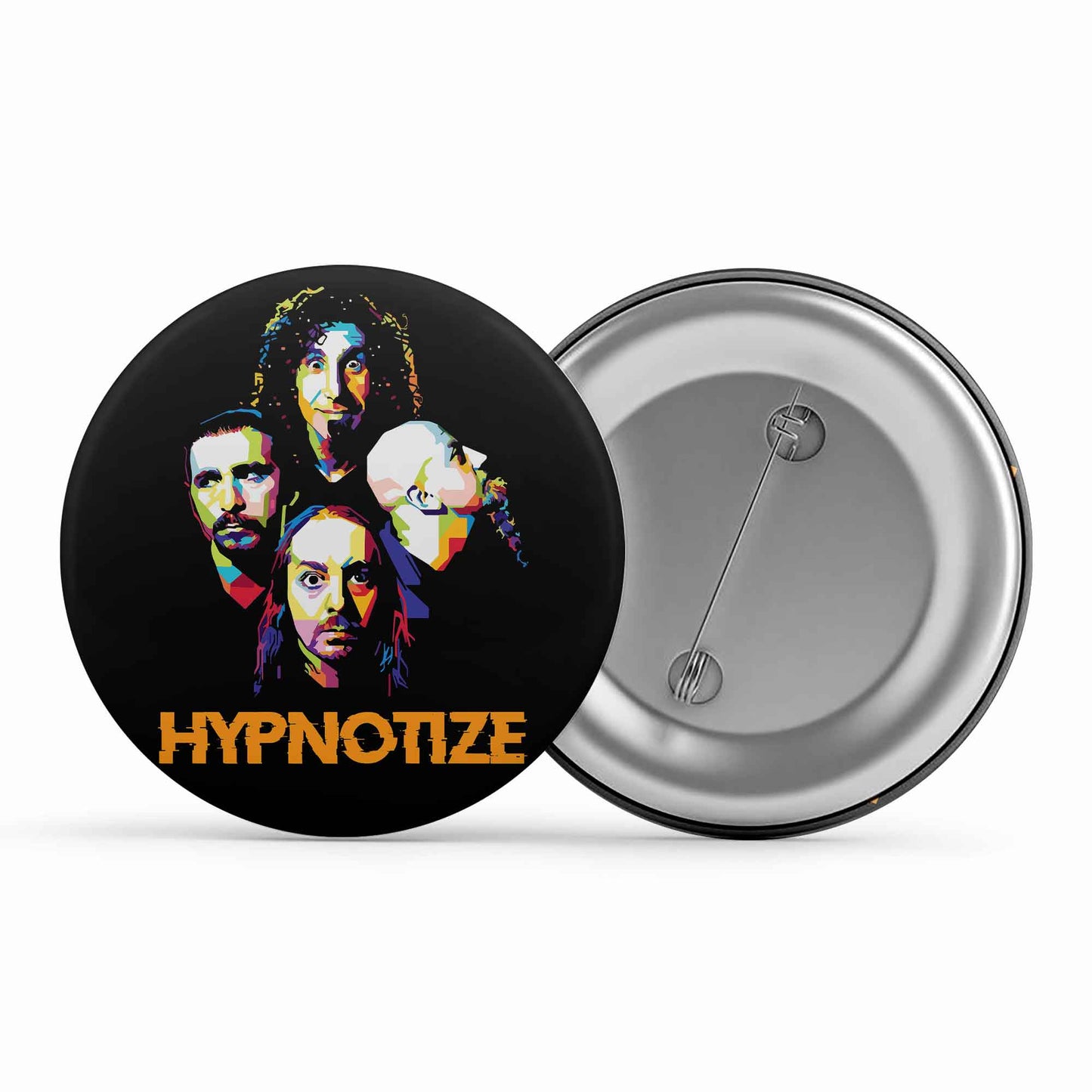 system of a down hypnotize badge pin button music band buy online united states of america usa the banyan tee tbt men women girls boys unisex