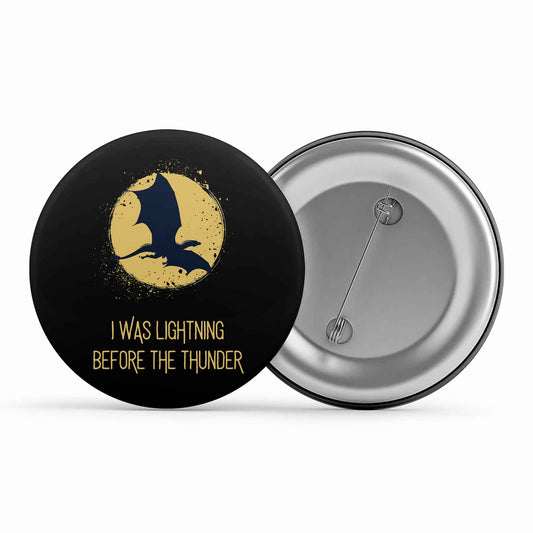 imagine dragons i was lightning before the thunder badge pin button music band buy online united states of america usa the banyan tee tbt men women girls boys unisex