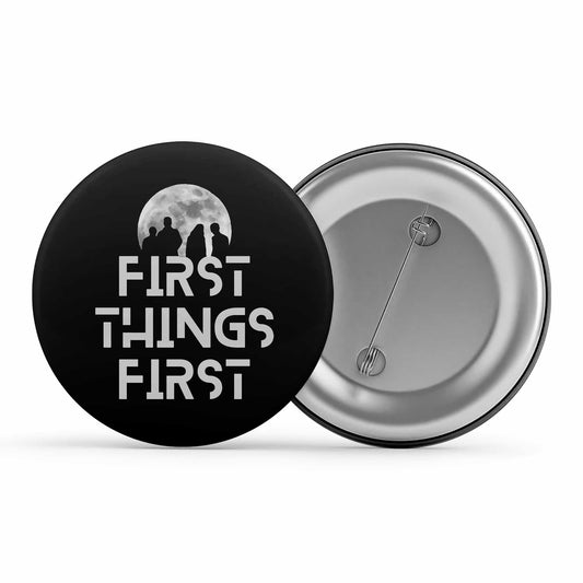 imagine dragons first things first badge pin button music band buy online united states of america usa the banyan tee tbt men women girls boys unisex  believer