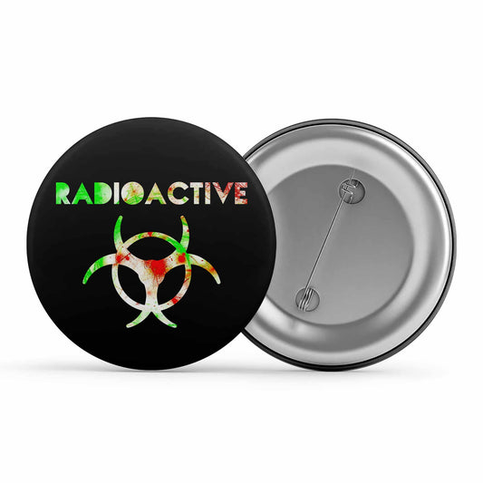 imagine dragons radioactive badge pin button music band buy online united states of america usa the banyan tee tbt men women girls boys unisex