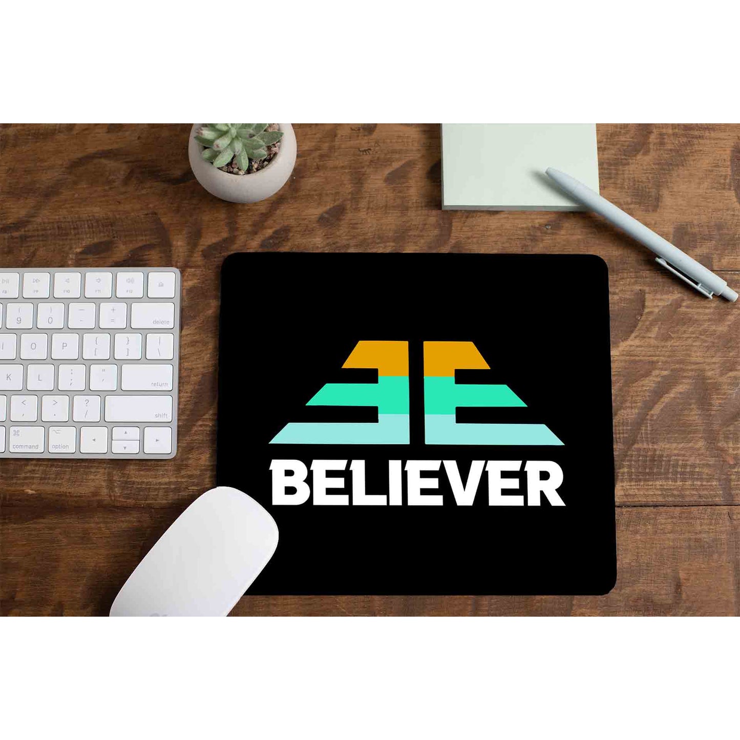 imagine dragons believer mousepad logitech large anime music band buy online united states of america usa the banyan tee tbt men women girls boys unisex