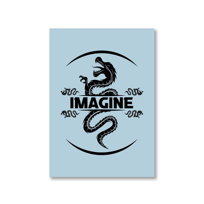 imagine dragons dragonscape poster wall art buy online united states of america usa the banyan tee tbt a4