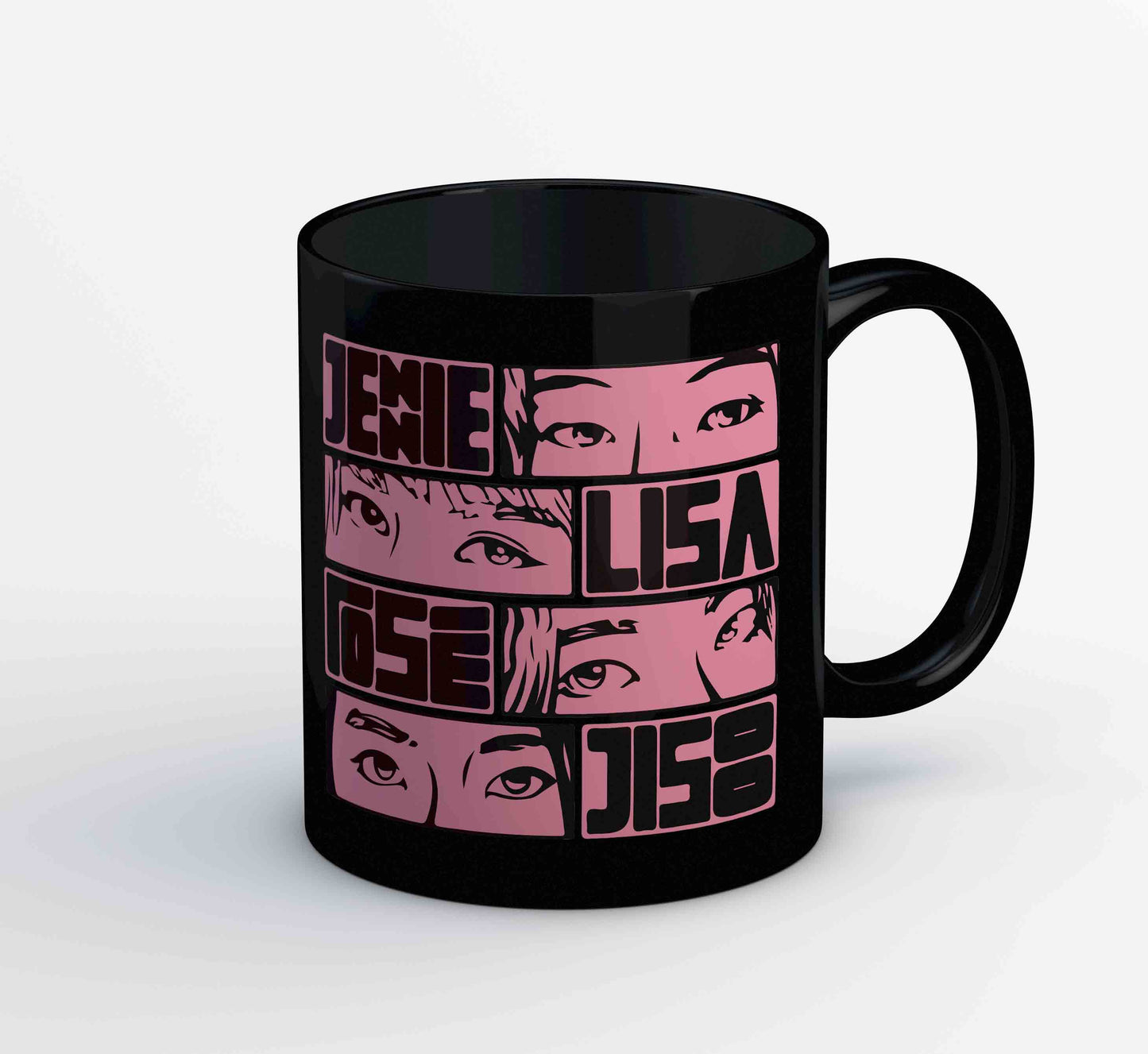 black pink jennie lisa rose jisoo mug coffee ceramic music band buy online usa united states of america the banyan tee tbt men women girls boys unisex  song k pop jennie lisa jisoo rose