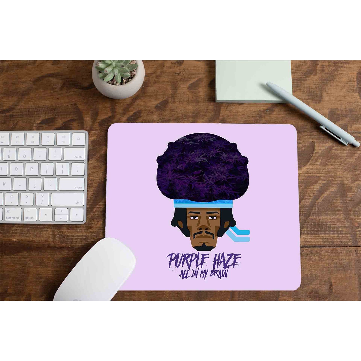 jimi hendrix purple haze mousepad logitech large anime music band buy online united states of america usa the banyan tee tbt men women girls boys unisex