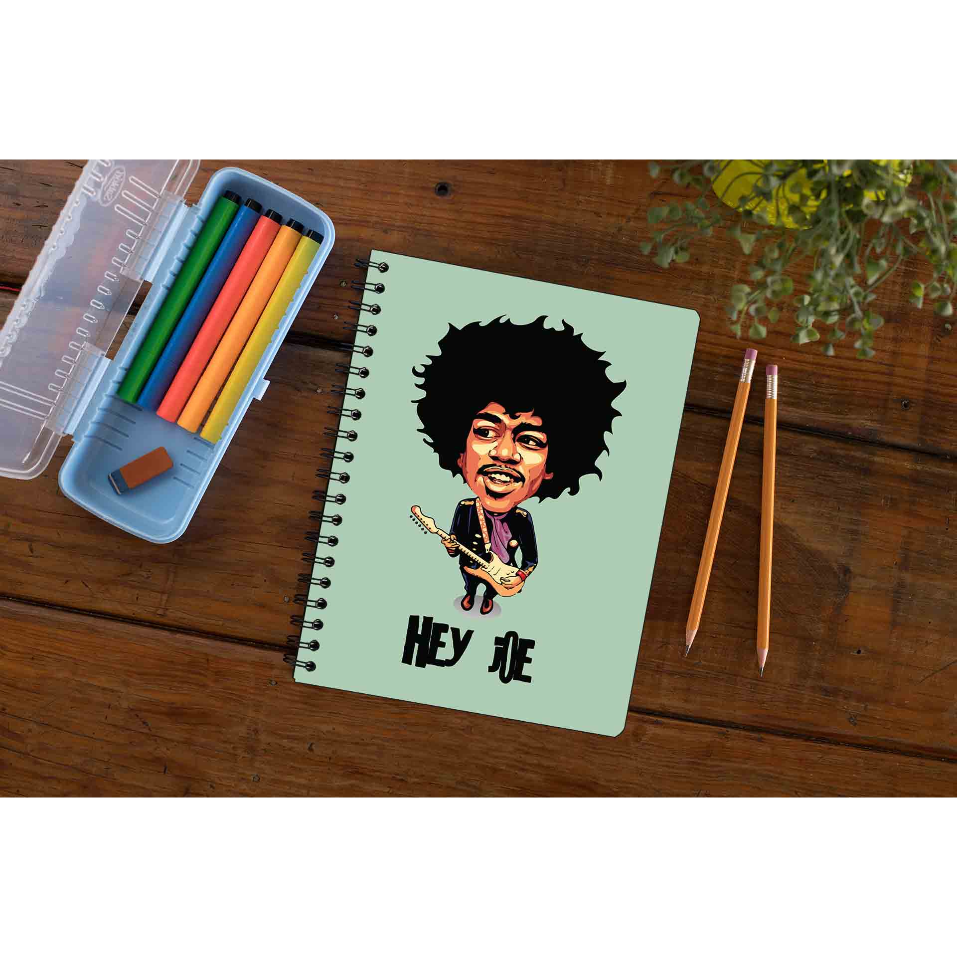 jimi hendrix hey joe notebook notepad diary buy online united states of america usa the banyan tee tbt unruled