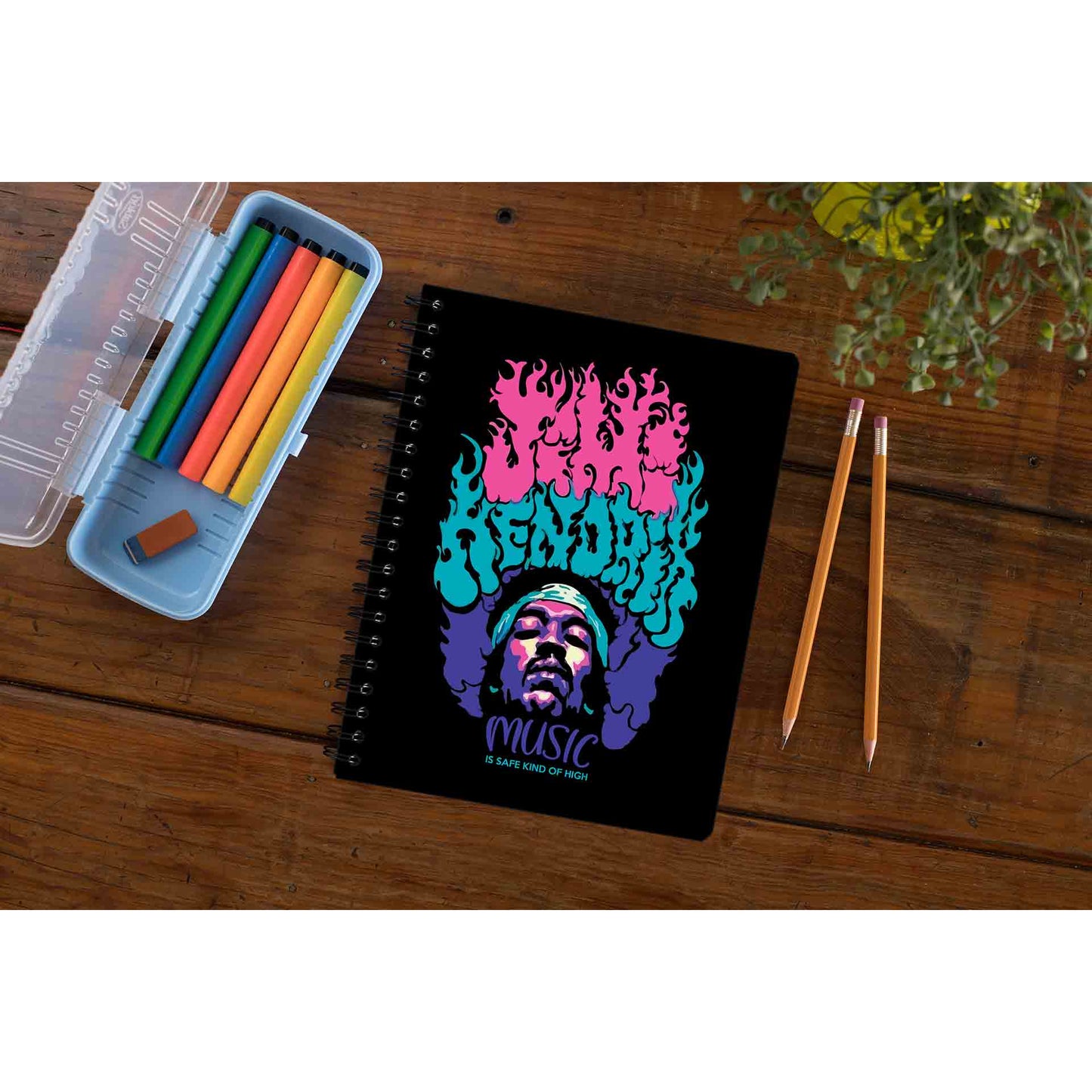 jimi hendrix safe kind of high notebook notepad diary buy online united states of america usa the banyan tee tbt unruled