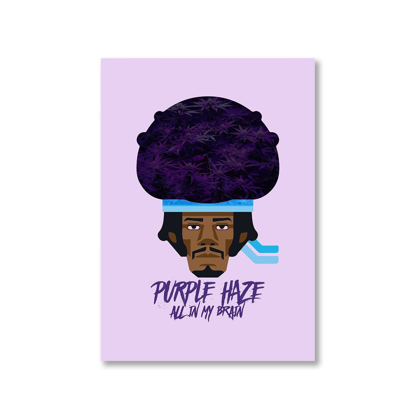 jimi hendrix purple haze poster wall art buy online united states of america usa the banyan tee tbt a4