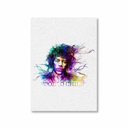 jimi hendrix voodoo child poster wall art buy online united states of america usa the banyan tee tbt a4