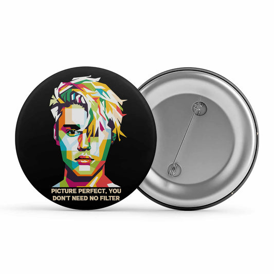 justin bieber intentions badge pin button music band buy online united states of america usa the banyan tee tbt men women girls boys unisex