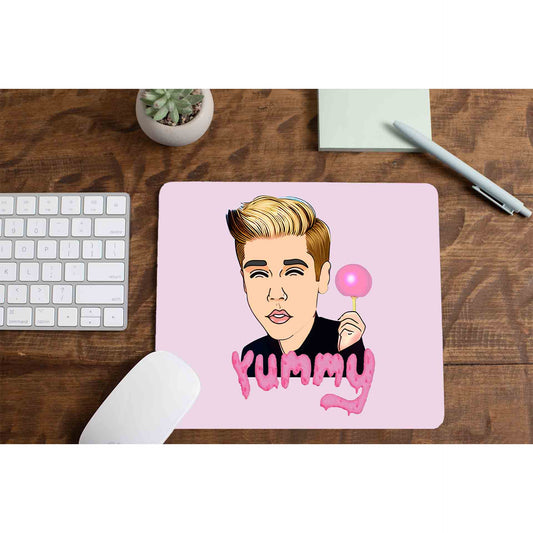 justin bieber yummy mousepad logitech large anime music band buy online united states of america usa the banyan tee tbt men women girls boys unisex