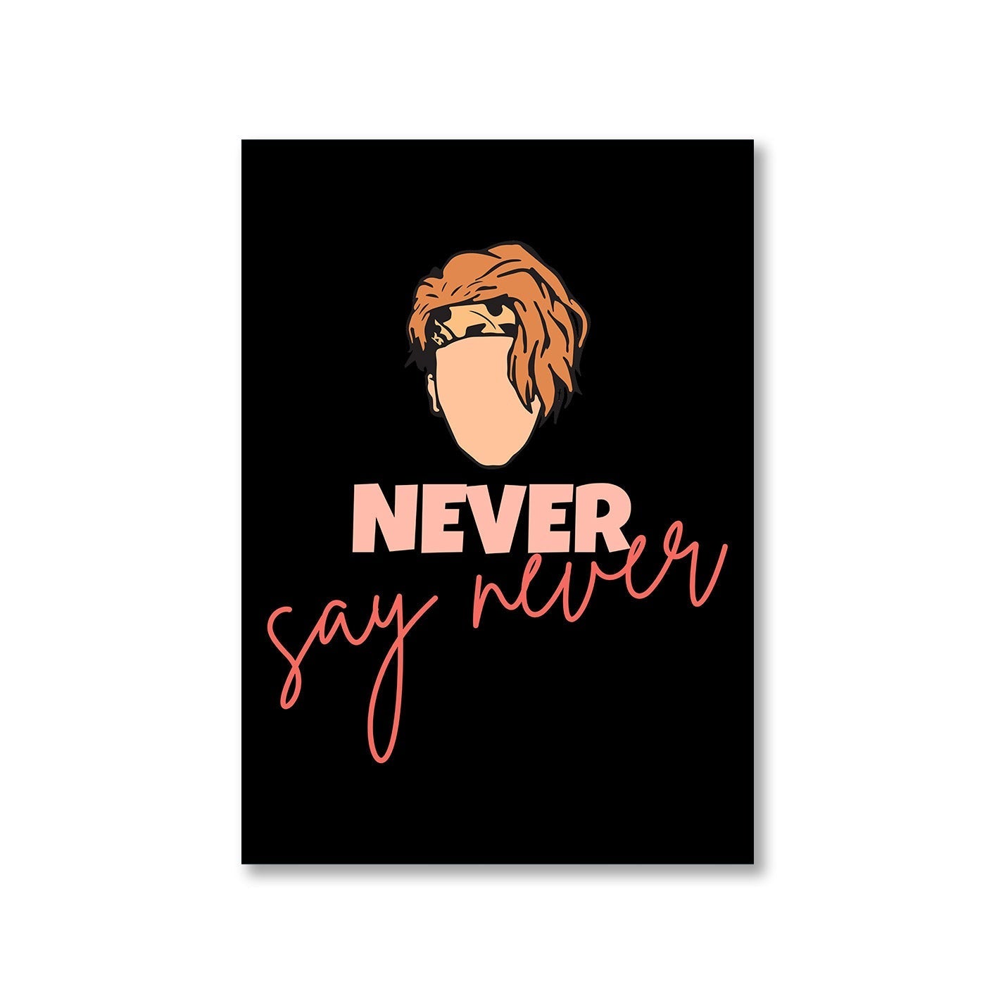 justin bieber never say never poster wall art buy online united states of america usa the banyan tee tbt a4