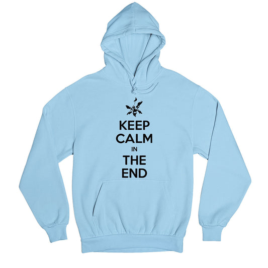 linkin park keep calm hoodie hooded sweatshirt winterwear music band buy online usa united states of america the banyan tee tbt men women girls boys unisex baby blue