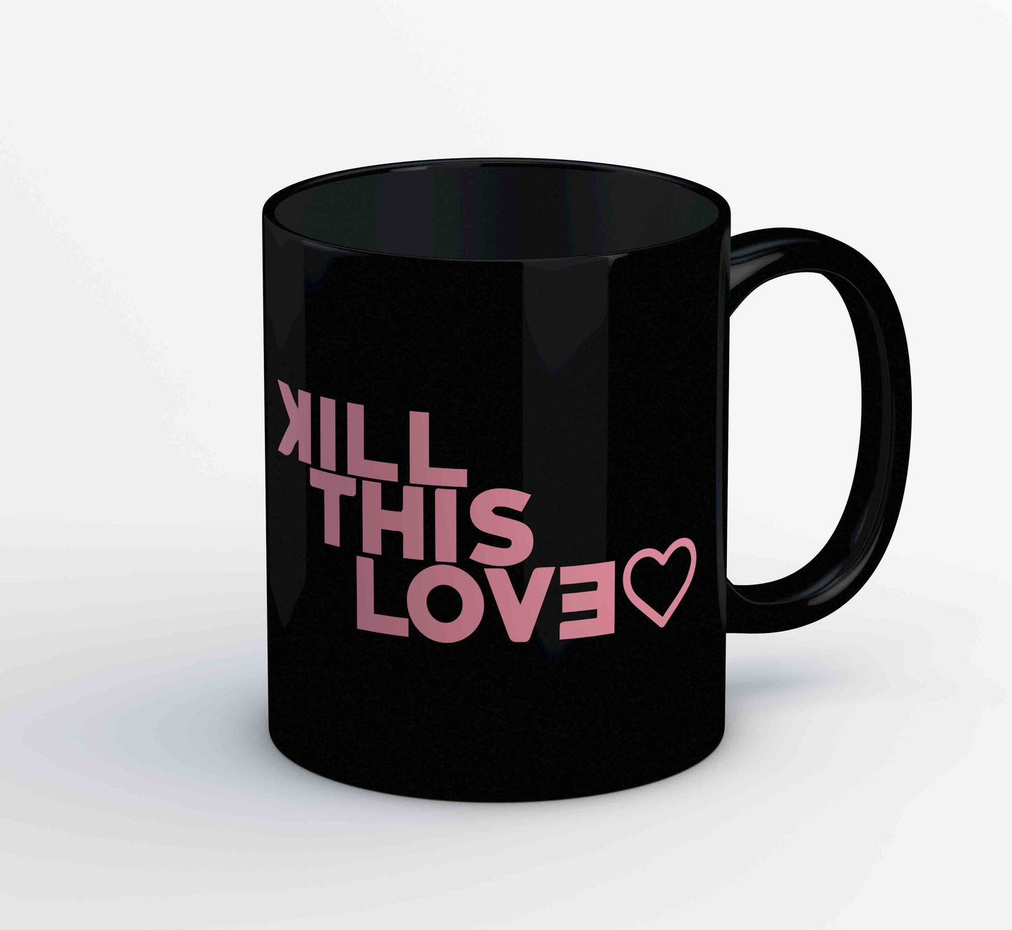 black pink kill this love mug coffee ceramic music band buy online usa united states of america the banyan tee tbt men women girls boys unisex  song k pop jennie lisa jisoo rose