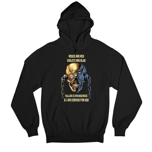 megadeth killing is my business hoodie hooded sweatshirt winterwear music band buy online usa united states of america the banyan tee tbt men women girls boys unisex black