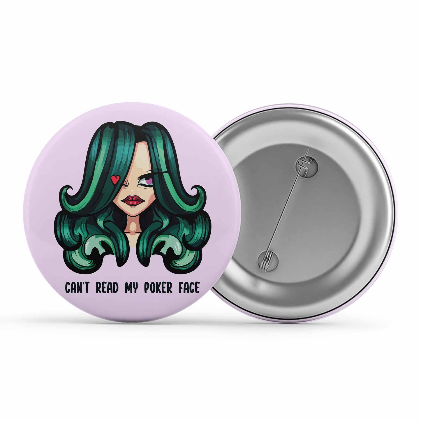 lady gaga poker face badge pin button music band buy online united states of america usa the banyan tee tbt men women girls boys unisex