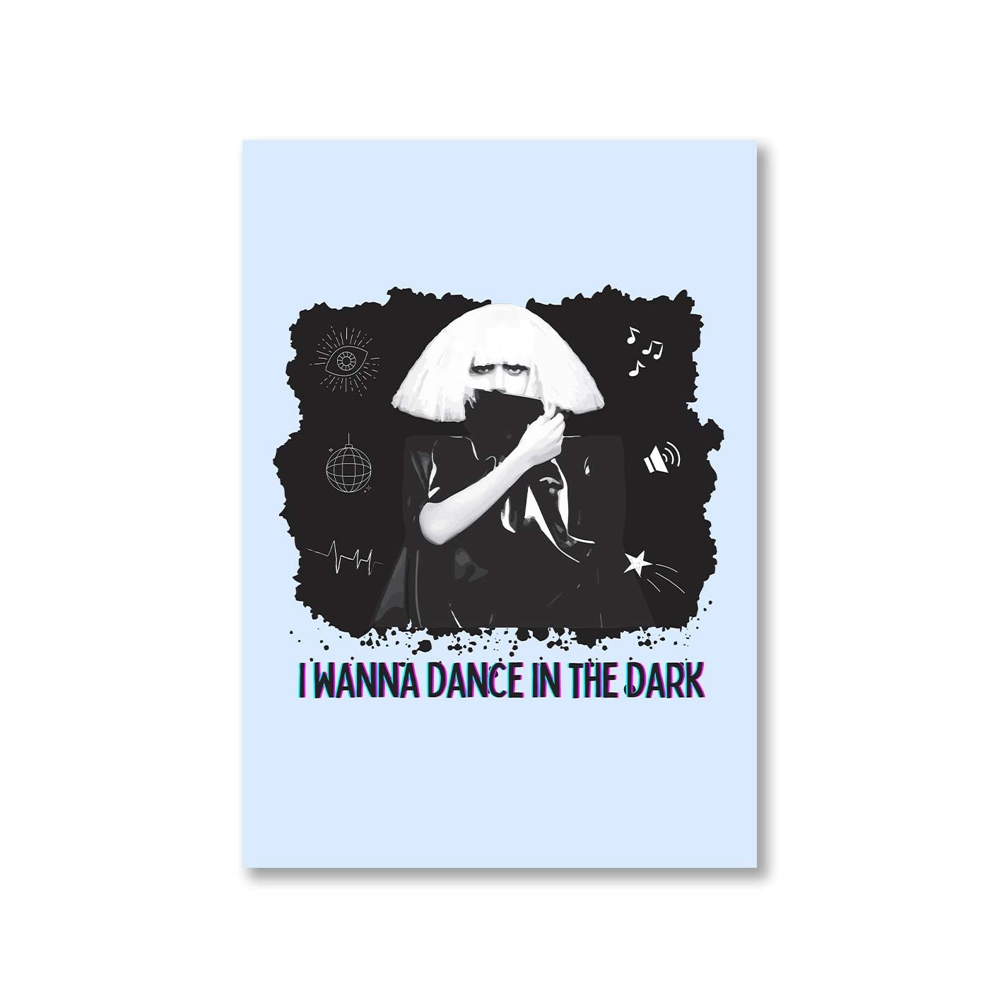 lady gaga dance in the dark poster wall art buy online united states of america usa the banyan tee tbt a4