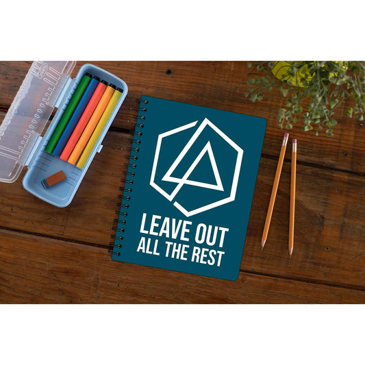 linkin park leave out all the rest notebook notepad diary buy online united states of america usa the banyan tee tbt unruled