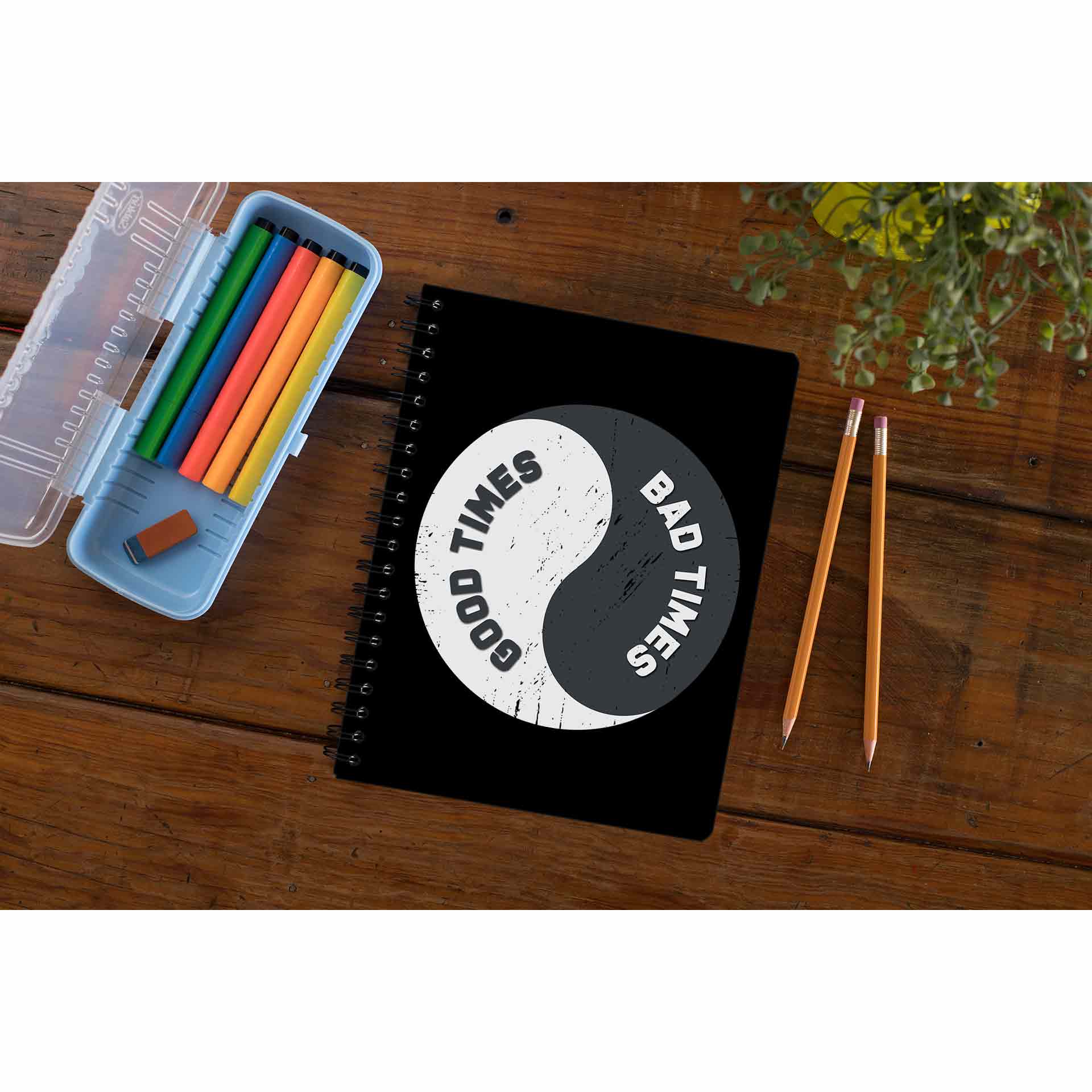 Led Zeppelin Notebook - The Song Remains The Same Notebook The Banyan Tee TBT