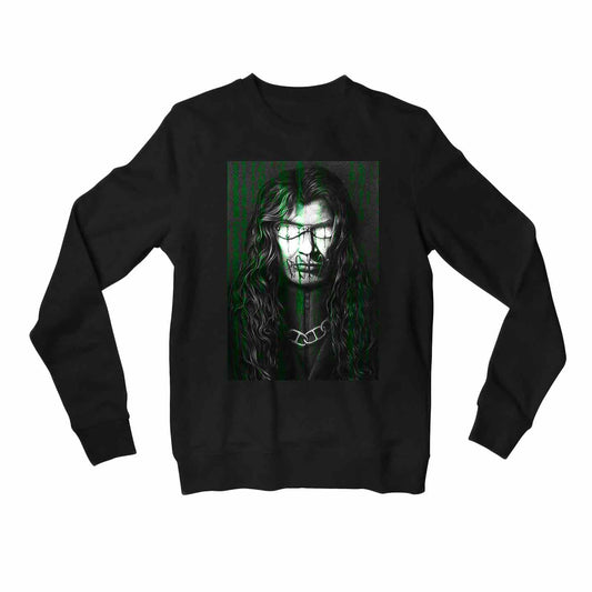 megadeth megadave sweatshirt upper winterwear music band buy online united states of america usa the banyan tee tbt men women girls boys unisex black