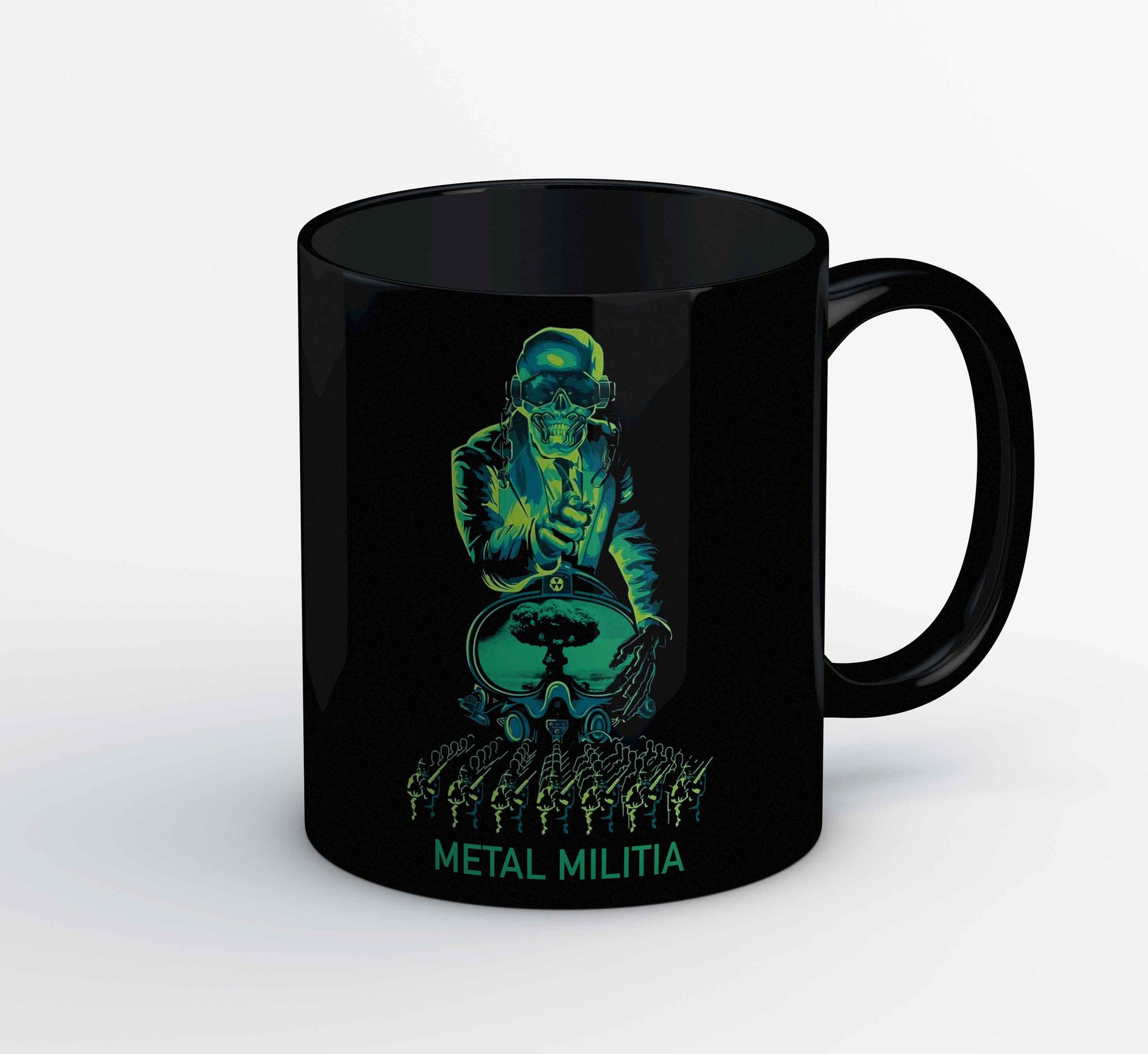 megadeth metal militia mug coffee ceramic music band buy online usa united states of america the banyan tee tbt men women girls boys unisex