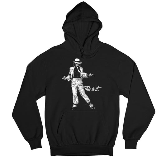 michael jackson this is it hoodie hooded sweatshirt winterwear music band buy online usa united states of america the banyan tee tbt men women girls boys unisex black