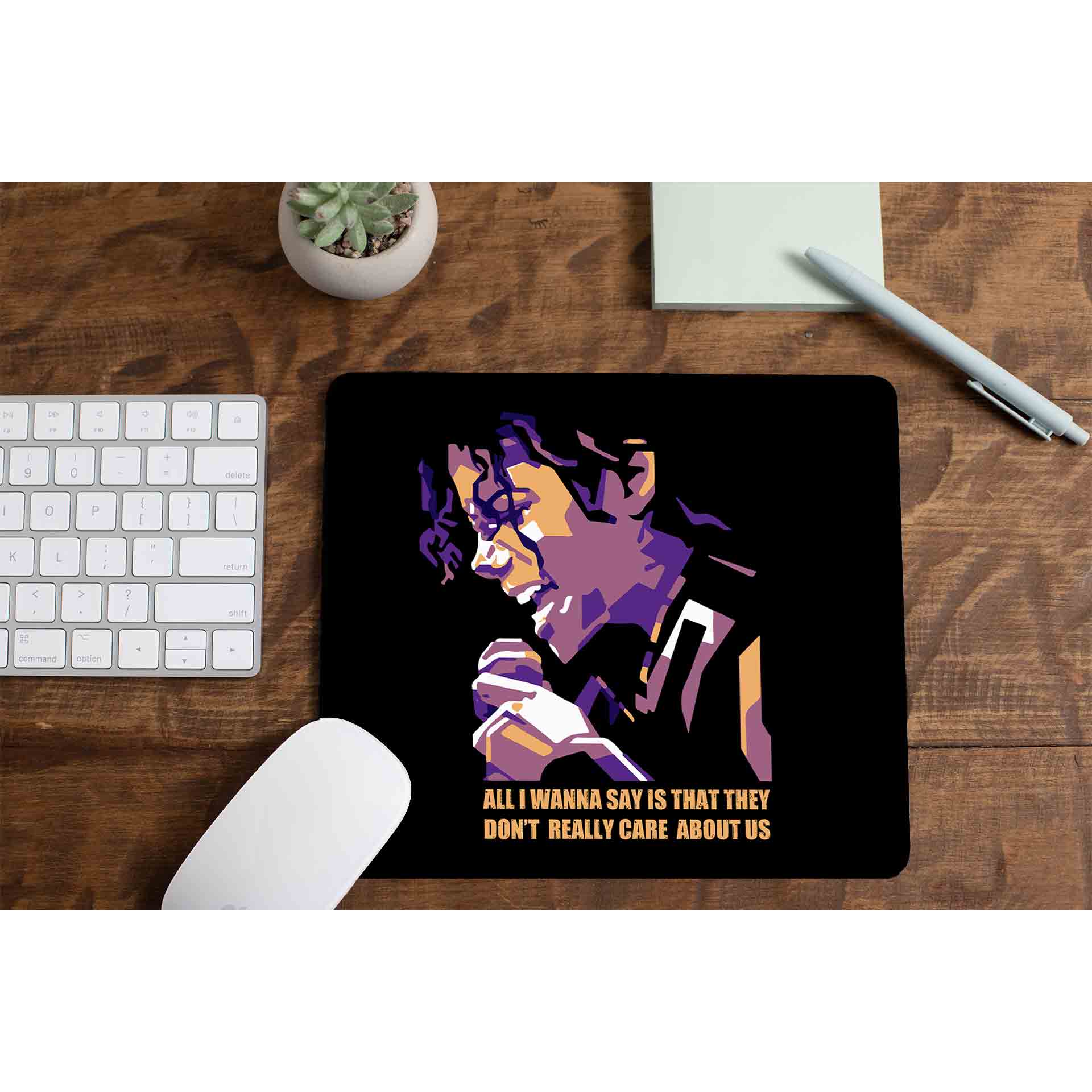 michael jackson care about us mousepad logitech large anime music band buy online united states of america usa the banyan tee tbt men women girls boys unisex