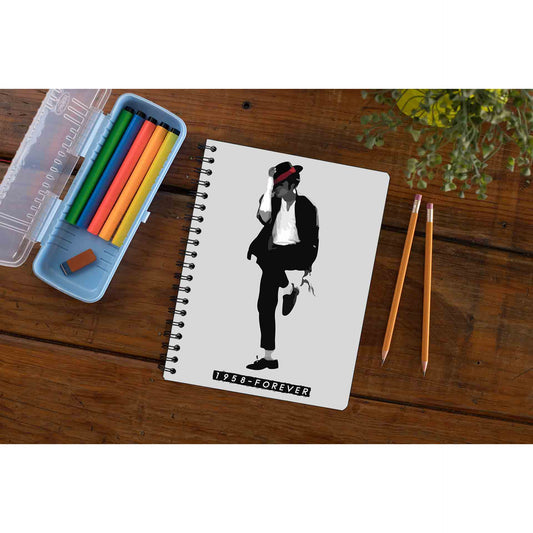 michael jackson 1958 - forever notebook notepad diary buy online united states of america usa the banyan tee tbt unruled