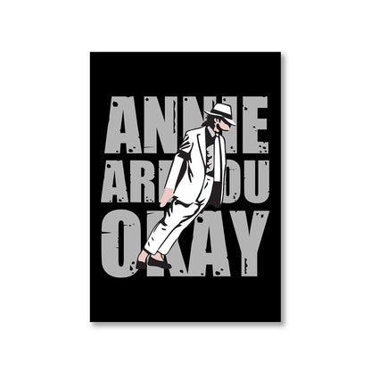 michael jackson annie are you okay poster wall art buy online united states of america usa the banyan tee tbt a4