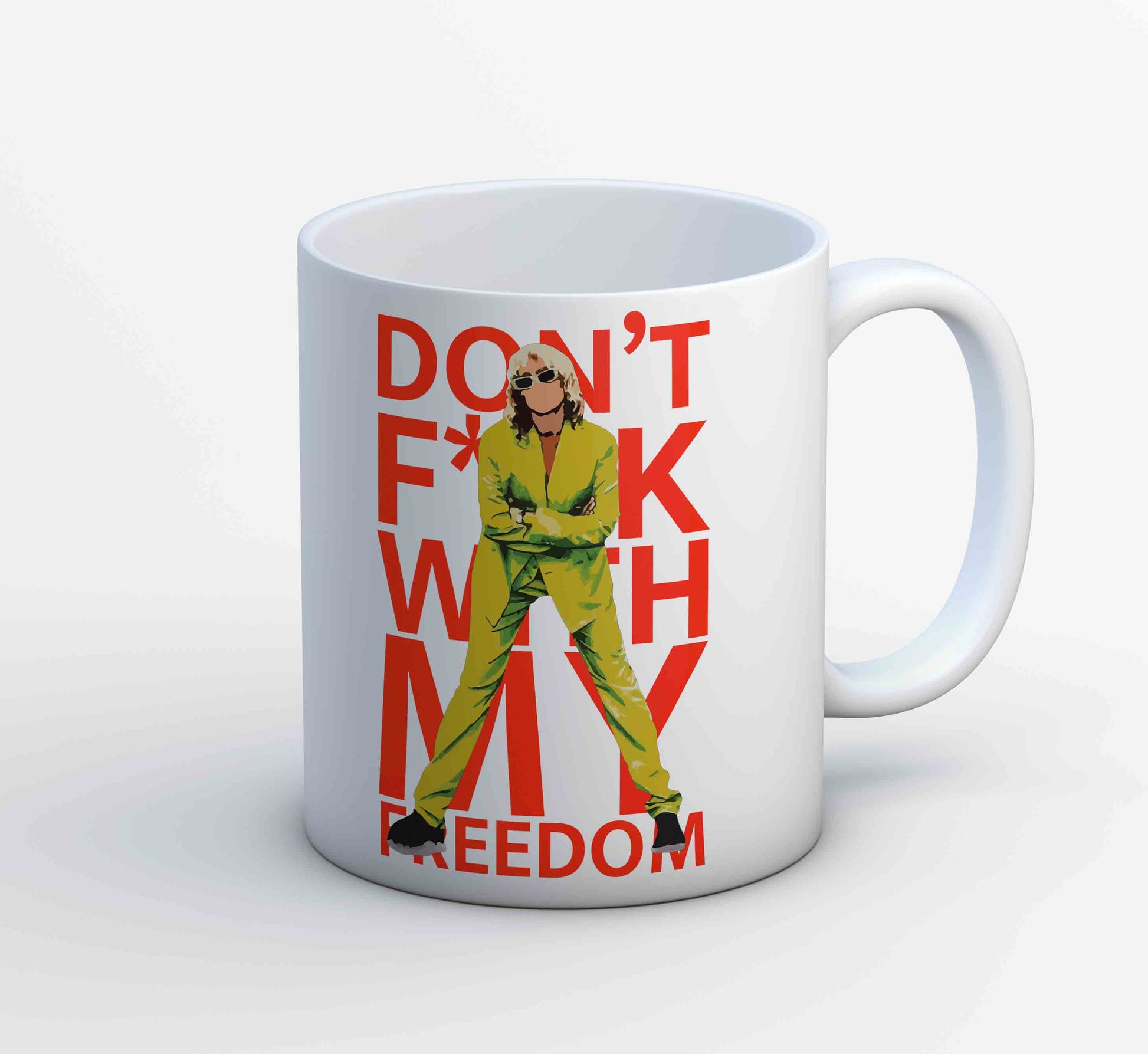 miley cyrus mother's daughter mug coffee ceramic music band buy online usa united states of america the banyan tee tbt men women girls boys unisex  don't fuck with my freedom