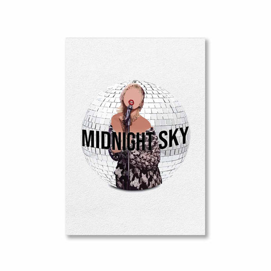 miley cyrus midnight sky poster wall art buy online united states of america usa the banyan tee tbt a4