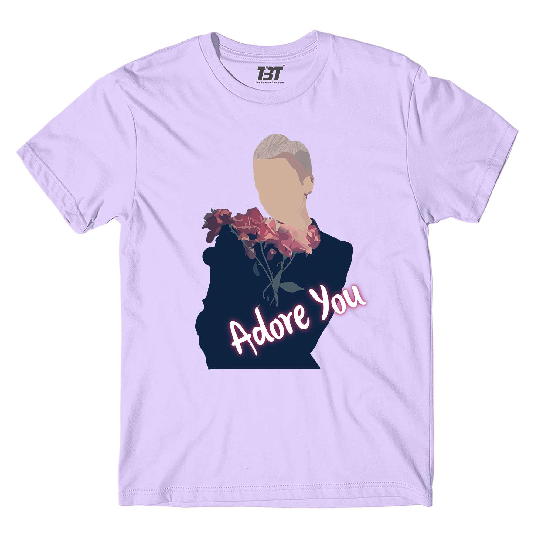 miley cyrus adore you t-shirt music band buy online usa united states the banyan tee tbt men women girls boys unisex lavender