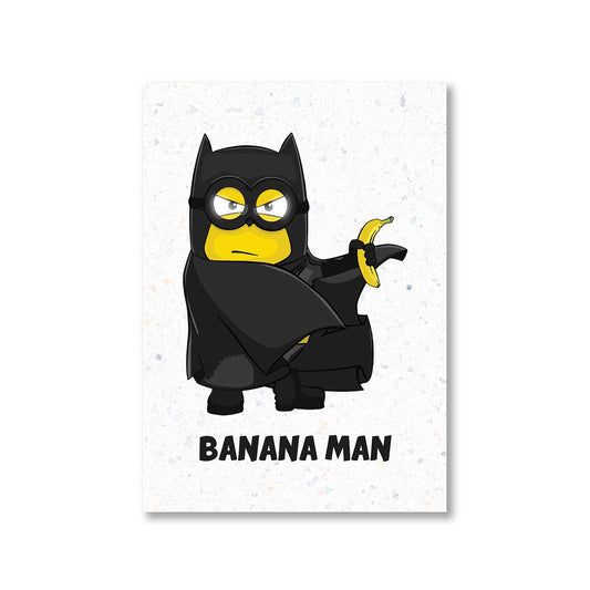 minions poster - banana man the banyan tee tbt wall design digital canva maker united states of america usa online buy wall art for bedroom designs home walls décor