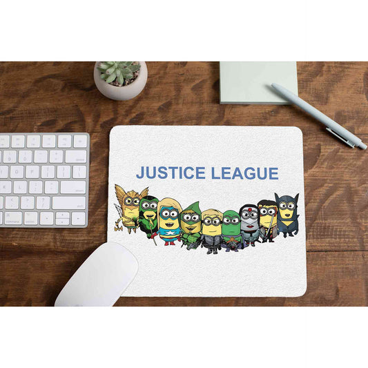 minions mousepad - justice league the banyan tee tbt gaming large logitech flipkart online amazon laptop mouse pad