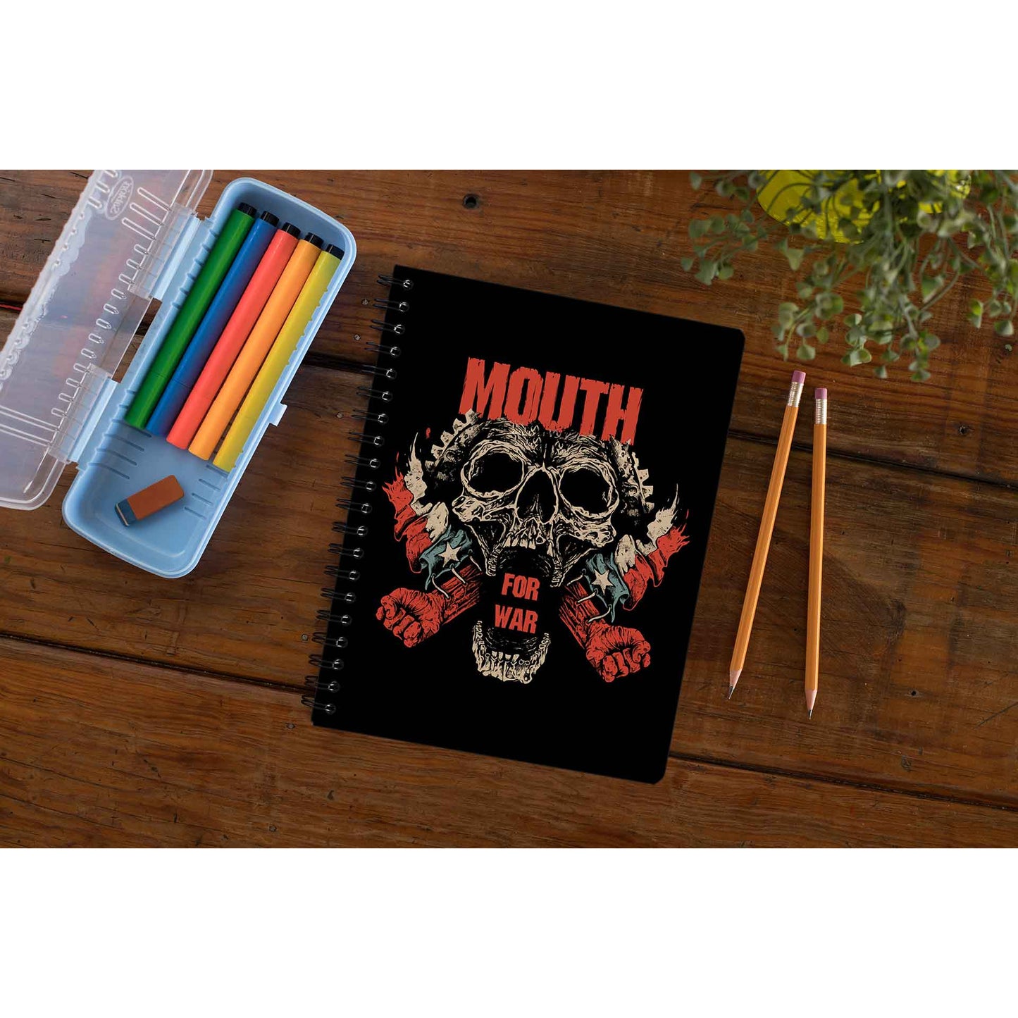 pantera mouth for war notebook notepad diary buy online united states of america usa the banyan tee tbt unruled