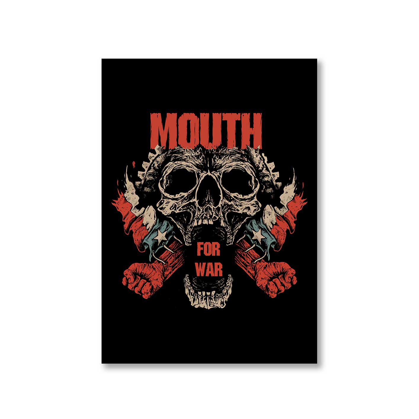 pantera mouth for war poster wall art buy online united states of america usa the banyan tee tbt a4