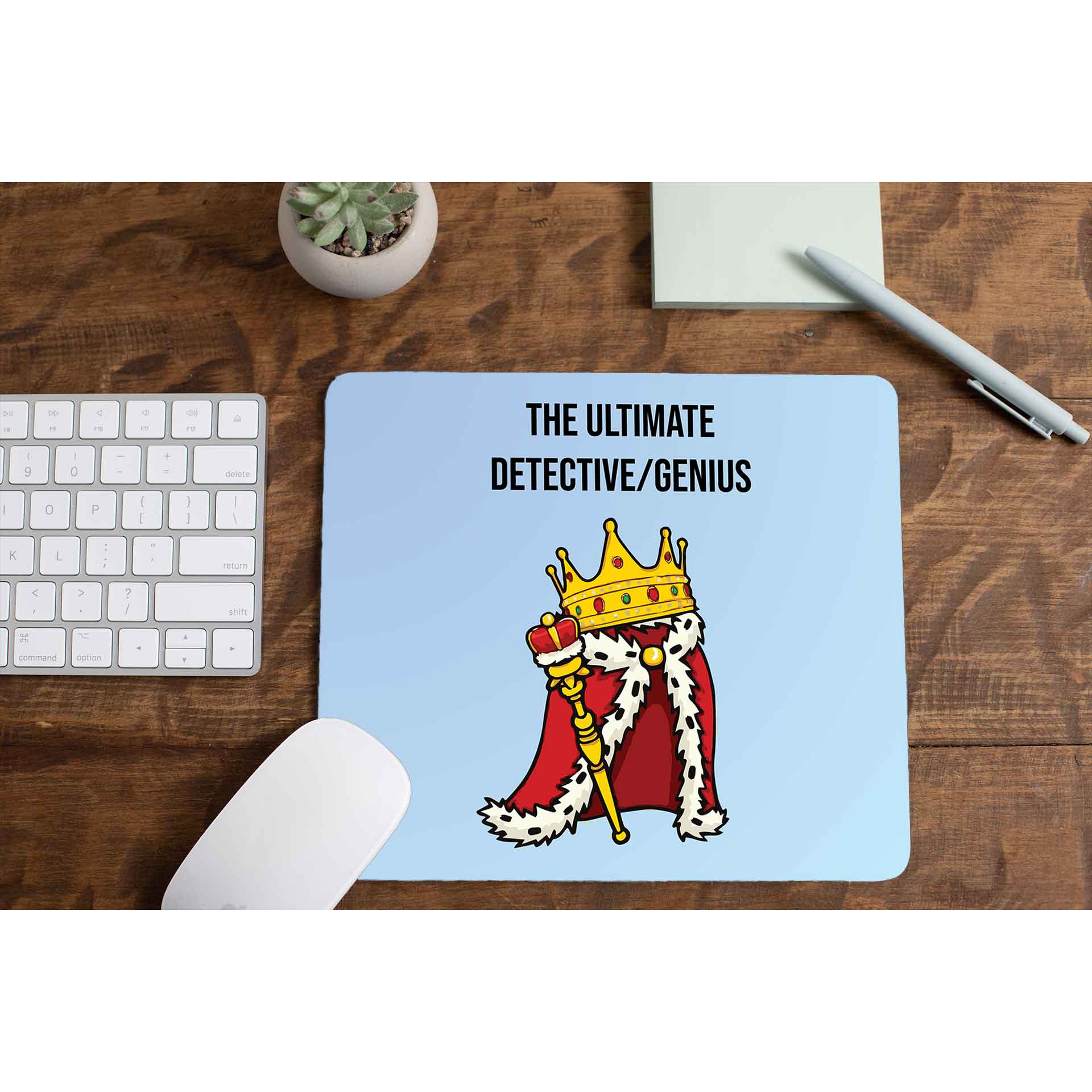 brooklyn nine-nine the ultimate genius mousepad logitech large anime buy online united states of america usa the banyan tee tbt men women girls boys unisex  detective jake peralta terry charles boyle gina linetti andy samberg merchandise clothing acceessories