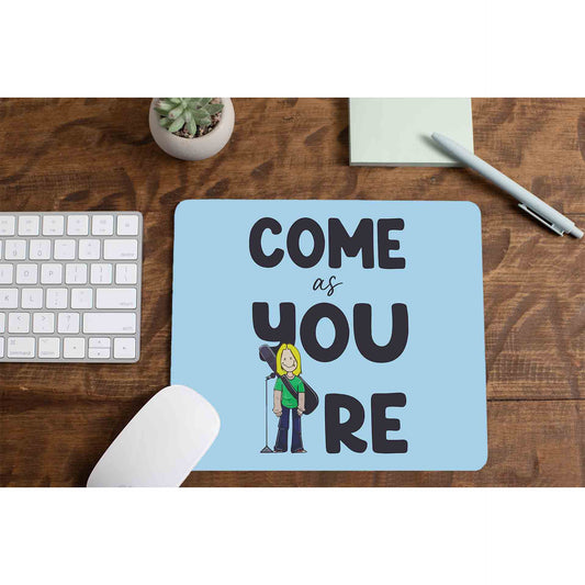 nirvana come as you are mousepad logitech large anime music band buy online united states of america usa the banyan tee tbt men women girls boys unisex