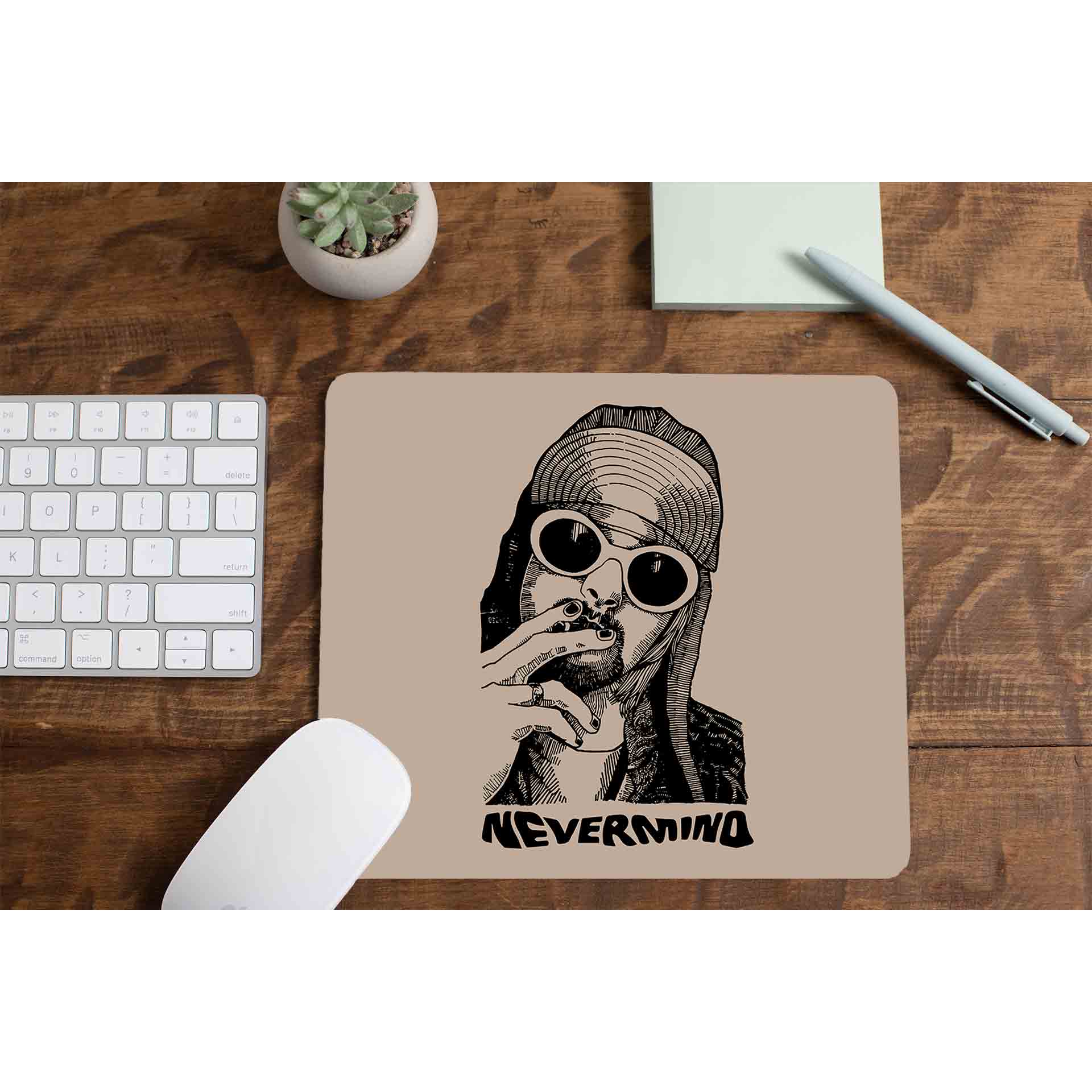 nirvana kurt never minds mousepad logitech large anime music band buy online united states of america usa the banyan tee tbt men women girls boys unisex