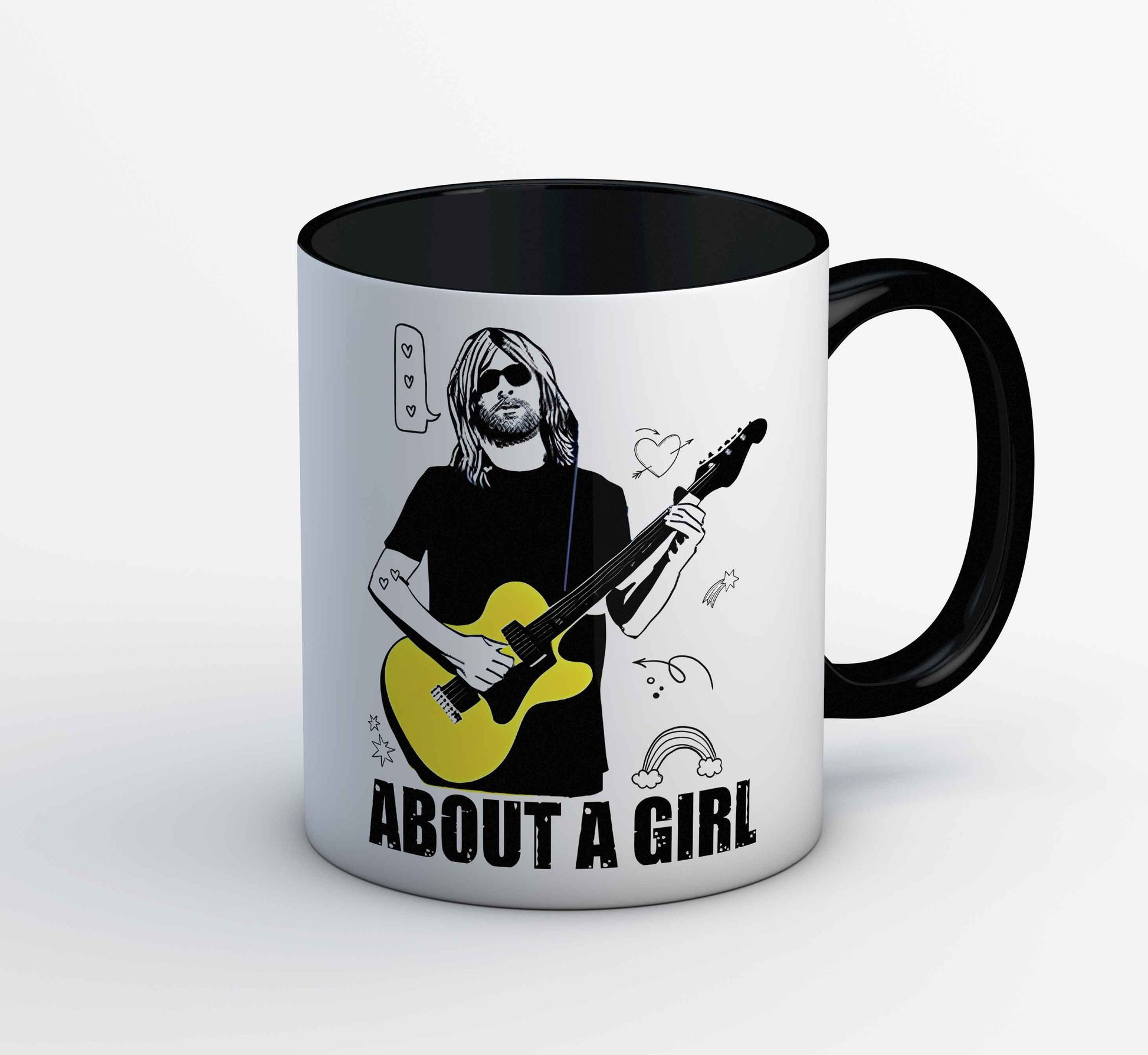 nirvana about a girl mug coffee ceramic music band buy online usa united states of america the banyan tee tbt men women girls boys unisex