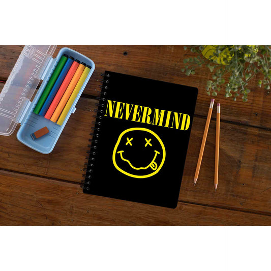 nirvana nevermind notebook notepad diary buy online united states of america usa the banyan tee tbt unruled