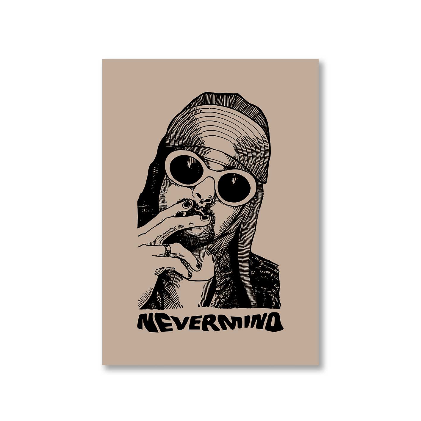 nirvana kurt never minds poster wall art buy online united states of america usa the banyan tee tbt a4