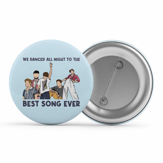 one direction best song ever badge pin button music band buy online united states of america usa the banyan tee tbt men women girls boys unisex