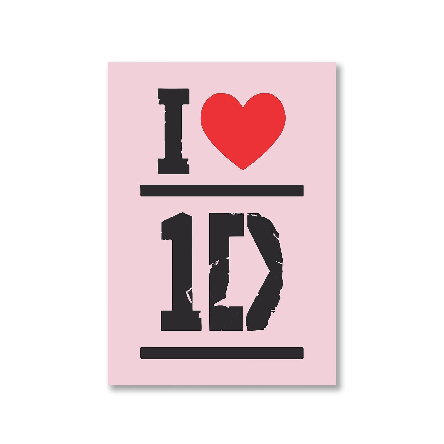 one direction i love 1d poster wall art buy online united states of america usa the banyan tee tbt a4