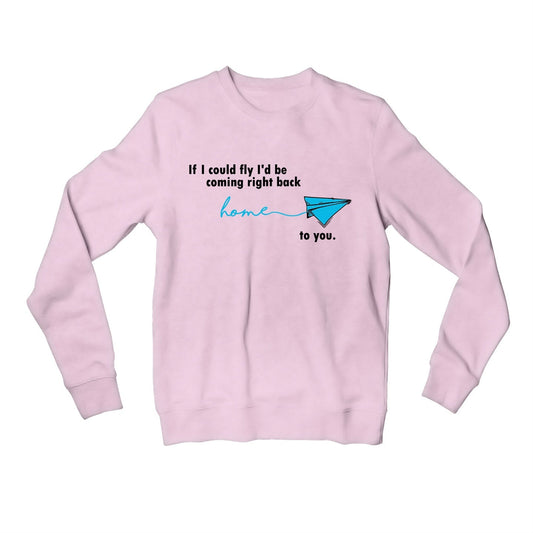 one direction if i could fly sweatshirt upper winterwear music band buy online united states of america usa the banyan tee tbt men women girls boys unisex baby pink