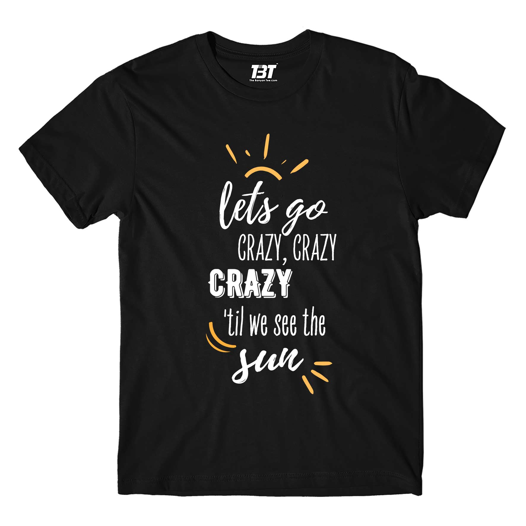 one direction crazy t-shirt music band buy online usa united states the banyan tee tbt men women girls boys unisex black