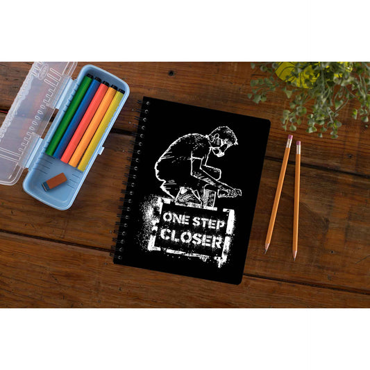 linkin park one step closer notebook notepad diary buy online united states of america usa the banyan tee tbt unruled