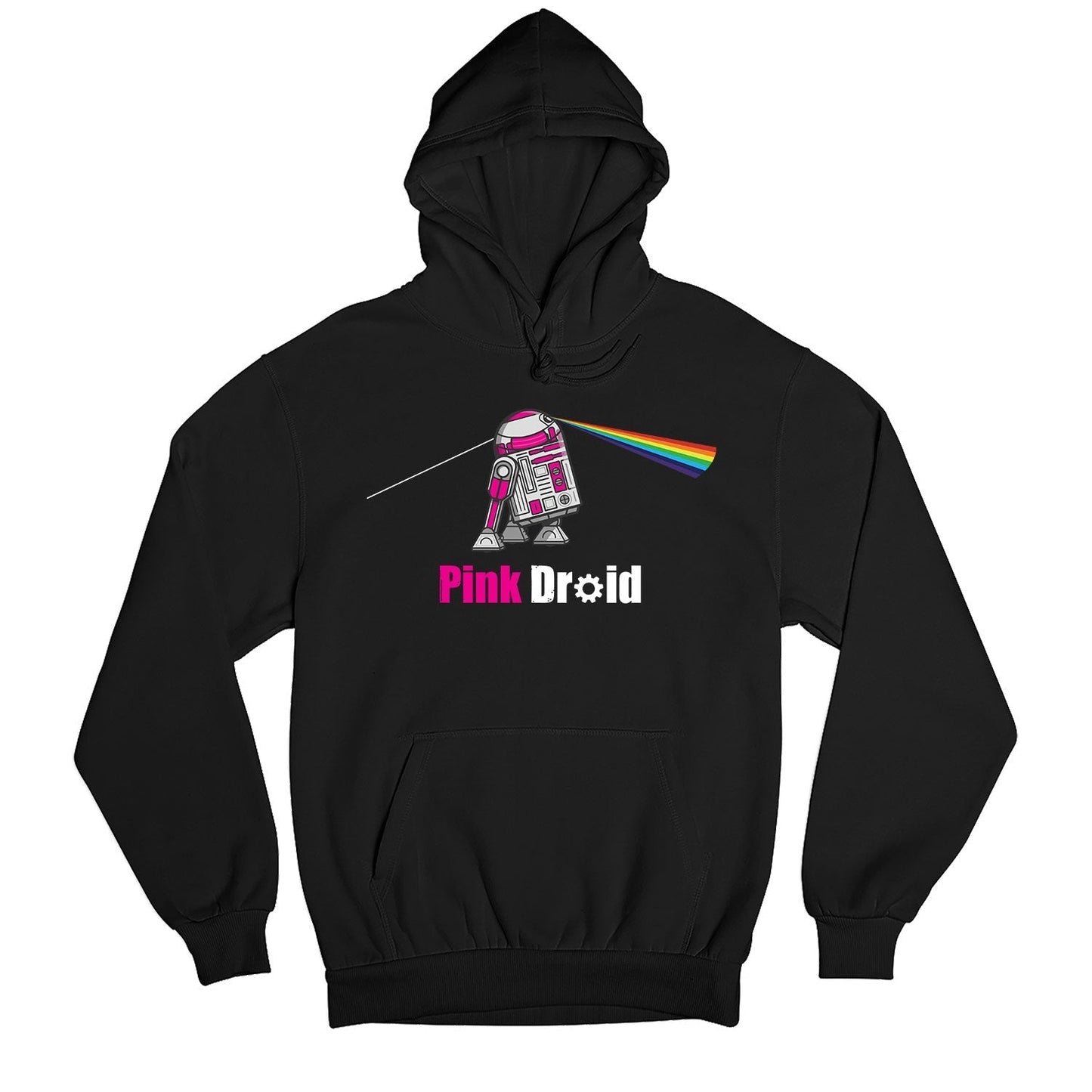 Pink Droid Pink Floyd Hoodie - The Wall Hooded Sweatshirt The Banyan Tee TBT for men women black mens essential